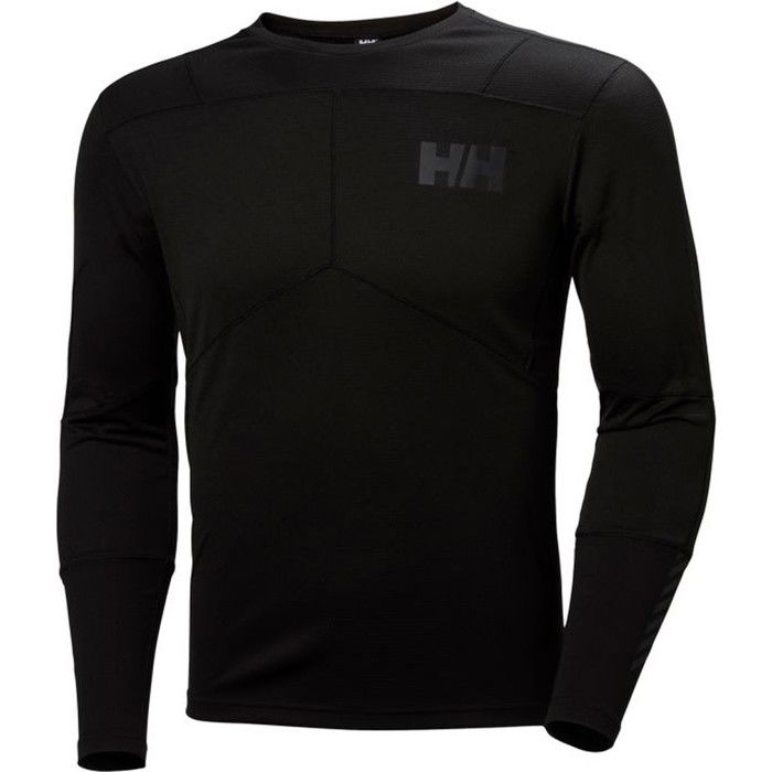 2019 Helly Hansen Lifa Active Crew Long Sleeve Base Layer Black 48308 Sailing Wetsuit Outlet